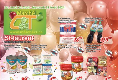 Marche C&T (St. Laurent) Flyer August 22 to 28