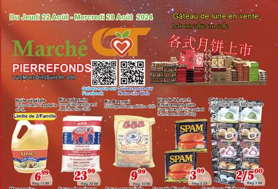 Marche C&T (Pierrefonds) Flyer August 22 to 28