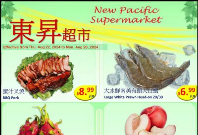 New Pacific Supermarket Flyer August 22 to 26