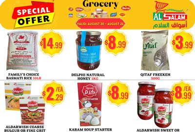 Al-Salam Supermarket Flyer August 20 to 26