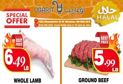 Ugarit Market Flyer August 20 to 26