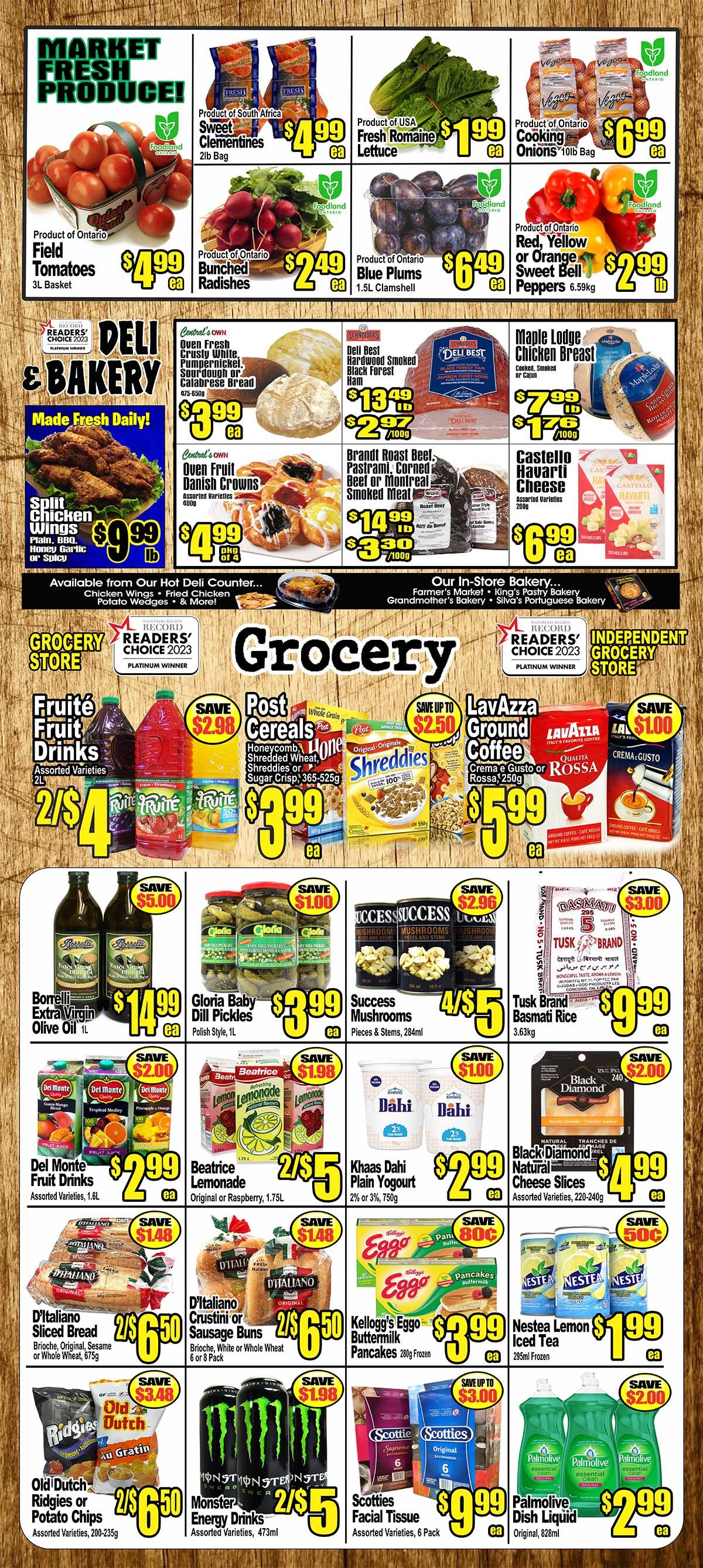 Central Fresh Market Flyer August 22 to 29