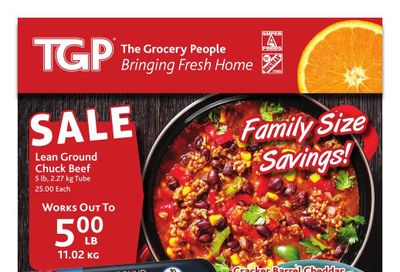 TGP The Grocery People Flyer August 22 to 28