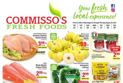 Commisso's Fresh Foods Flyer August 23 to 29