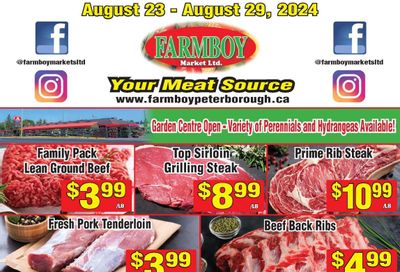 Farmboy Peterborough Flyer August 23 to 29