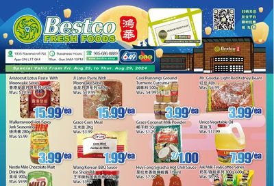 BestCo Food Mart (Ajax) Flyer August 23 to 29