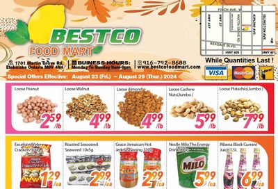 BestCo Food Mart (Etobicoke) Flyer August 23 to 29