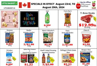 Little Basket Flyer August 23 to 29