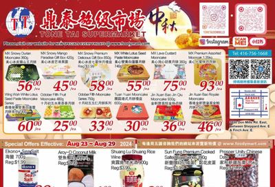 Tone Tai Supermarket Flyer August 23 to 29