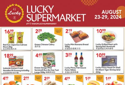 Lucky Supermarket (Edmonton) Flyer August 23 to 29