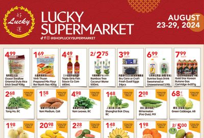 Lucky Supermarket (Calgary) Flyer August 23 to 29