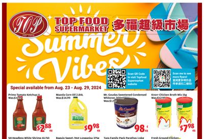 Top Food Supermarket Flyer August 23 to 29