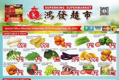 Superking Supermarket (North York) Flyer August 23 to 29