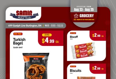 Samir Supermarket Flyer August 23 to 25