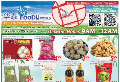 Foody World Flyer June 5 to 11