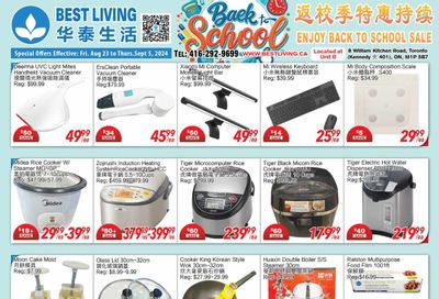 Best Living Flyer August 23 to September 5