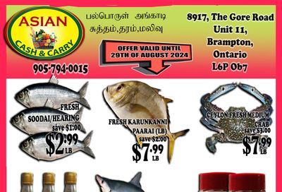 Asian Cash & Carry Flyer August 23 to 29