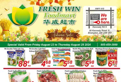 Fresh Win Foodmart Flyer August 23 to 29