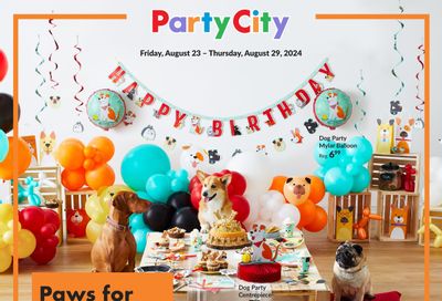 Party City Flyer August 23 to 29