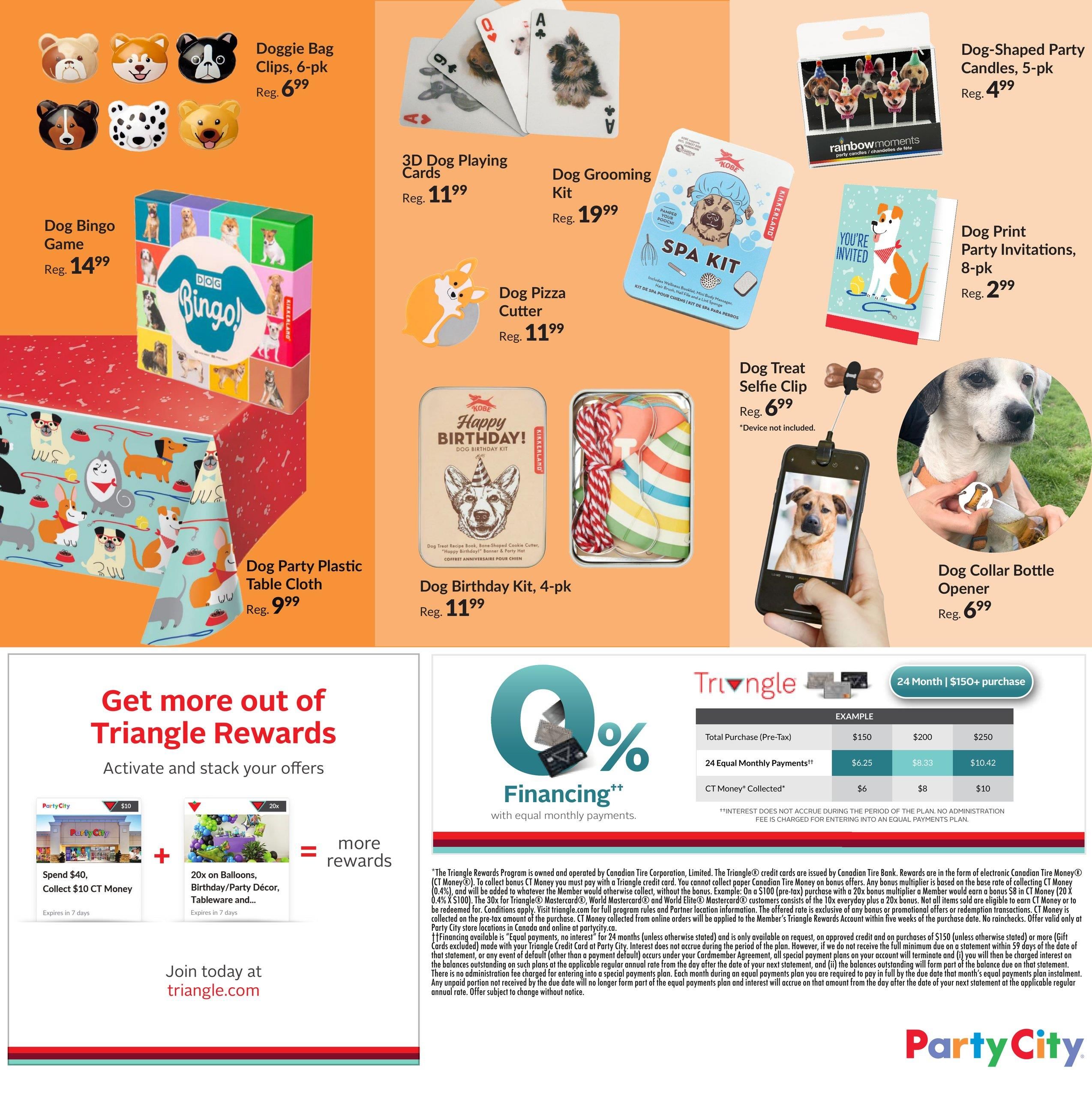 Party City Flyer August 23 to 29