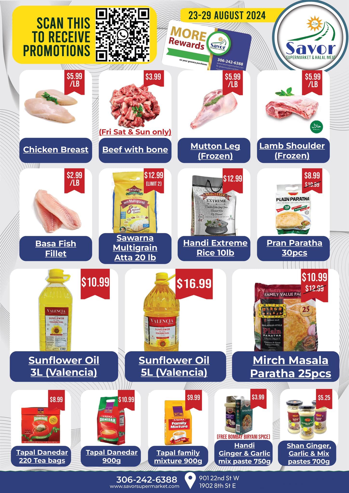 Savor Supermarket Flyer August 23 to 29