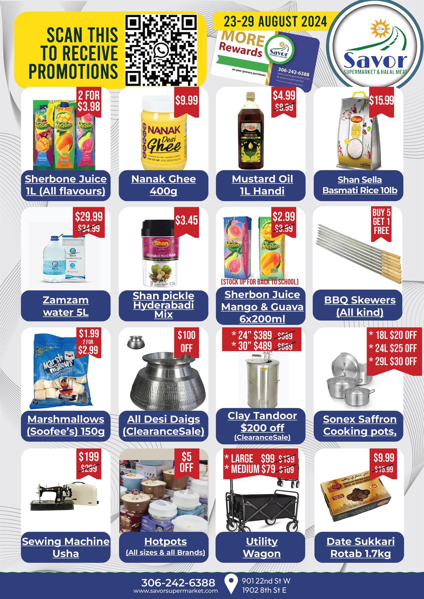 Savor Supermarket Flyer August 23 to 29