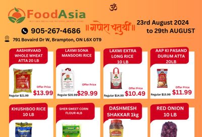 FoodAsia Flyer August 23 to 29