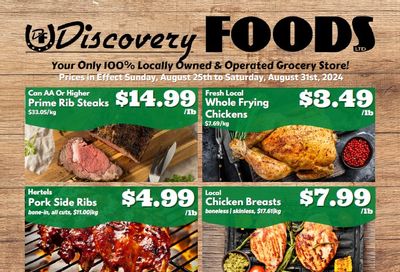 Discovery Foods Flyer August 25 to 31