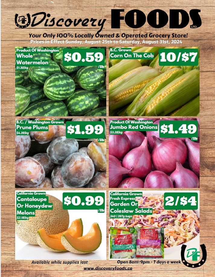 Discovery Foods Flyer August 25 to 31
