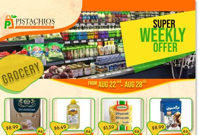 Pistachios Supermarket Flyer August 22 to 28