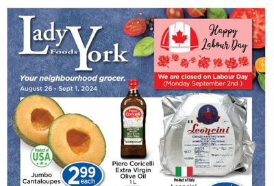 Lady York Foods Flyer August 26 to September 1