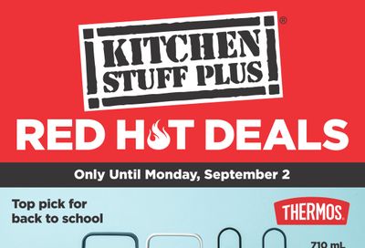 Kitchen Stuff Plus Red Hot Deals Flyer August 26 to September 2