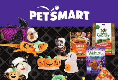 PetSmart Halloween LookBook Flyer August 26 to October 31