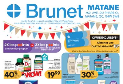 Brunet Flyer August 29 to September 4