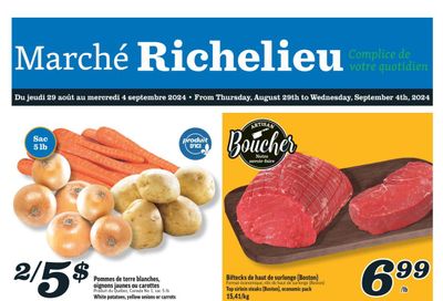 Marche Richelieu Flyer August 29 to September 4