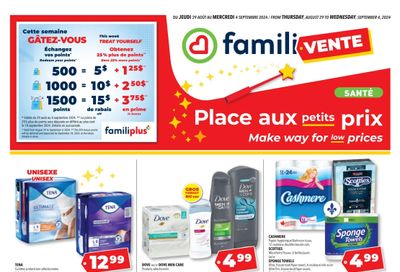 Familiprix Sante Flyer August 29 to September 4