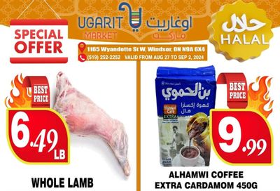 Ugarit Market Flyer August 27 to September 2