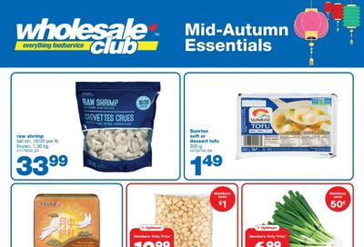 Wholesale Club (West) Flyer August 29 to September 18