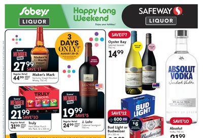 Sobeys/Safeway (AB) Liquor Flyer August 29 to September 4