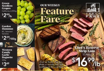 Urban Fare Flyer August 29 to September 4