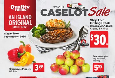 Quality Foods Flyer August 29 to September 4