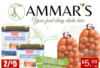 Ammar's Halal Meats Flyer August 29 to September 4