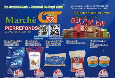 Marche C&T (Pierrefonds) Flyer August 29 to September 4