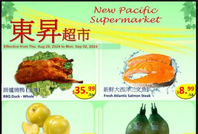 New Pacific Supermarket Flyer August 29 to September 2