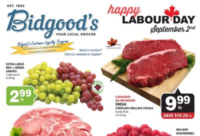 Bidgood's Flyer August 29 to September 4