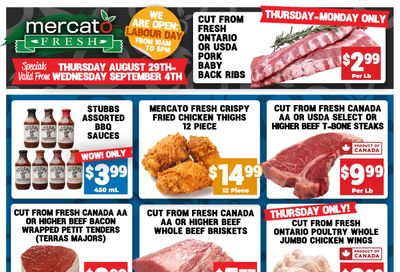 Mercato Fresh Flyer August 29 to September 4