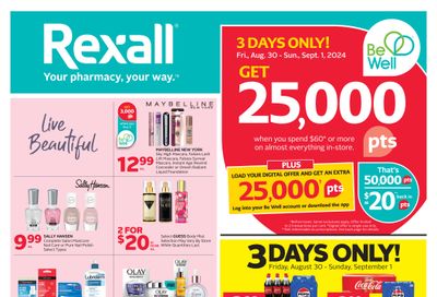 Rexall (ON) Flyer August 30 to September 5