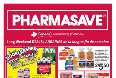 Pharmasave (NB) Flyer August 30 to September 5