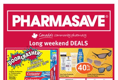 Pharmasave (West) Flyer August 30 to September 12