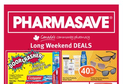 Pharmasave (West) Flyer August 30 to September 5